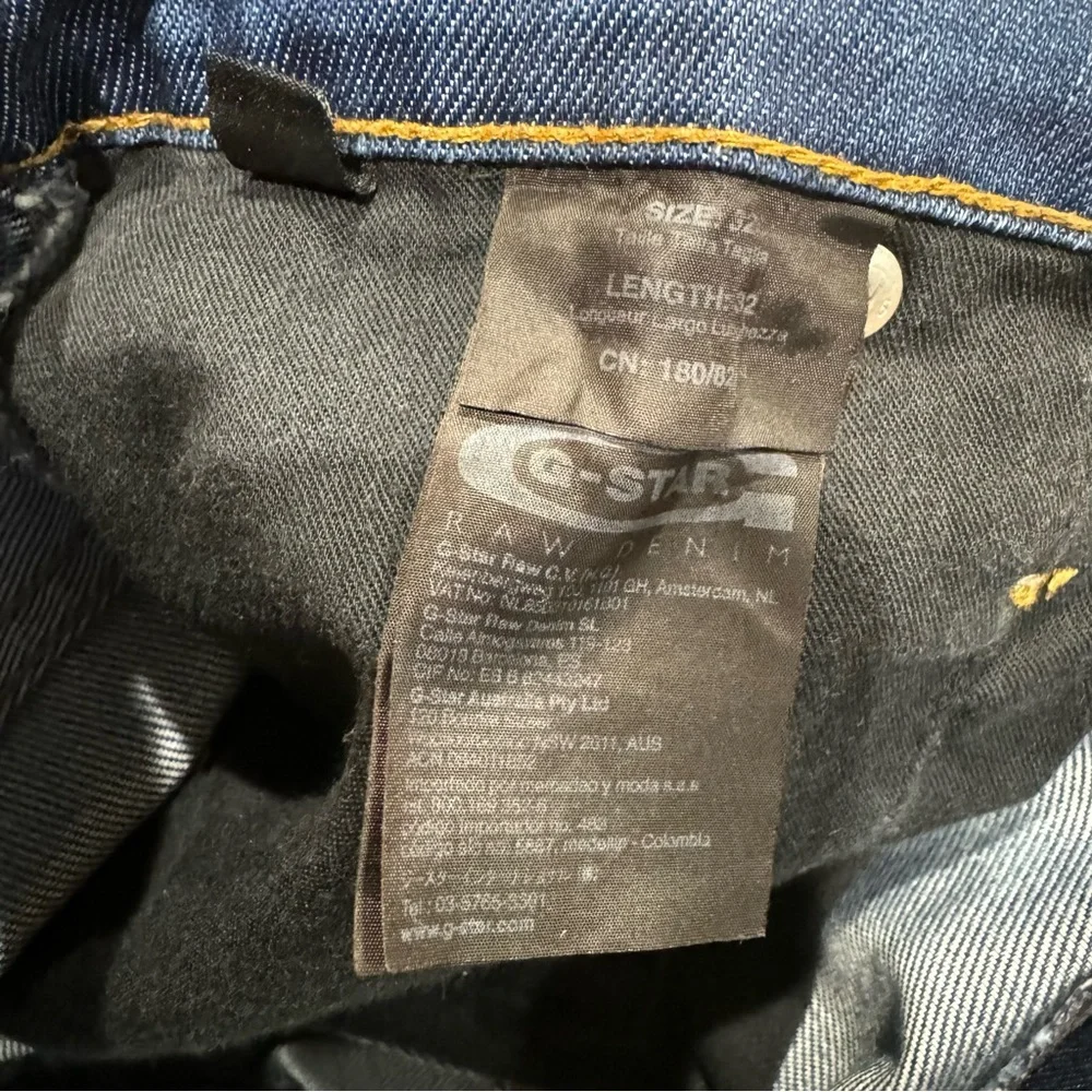 G-Star Originals RAW Denim Jeans Shorts Size 32 Distressed Shorts - Picture 13 of 14